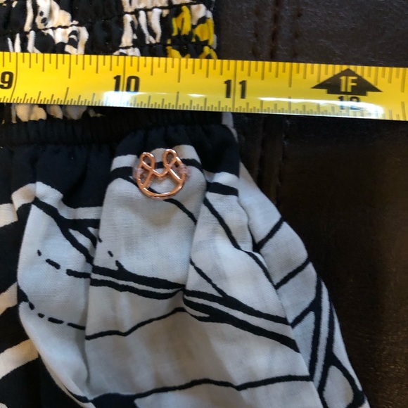 Maaji Poolside Hues Black Navy Blue White Convertible Jumpsuit S, worn on vacay. - Picture 12 of 16